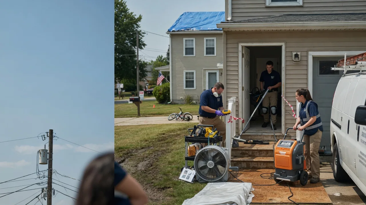 Water Damage Repair in Chase, MI near me